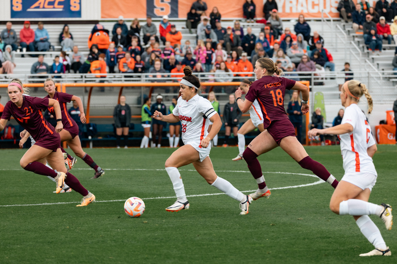 Virginia Tech nets 3 first-half goals in 4-0 win over Syracuse