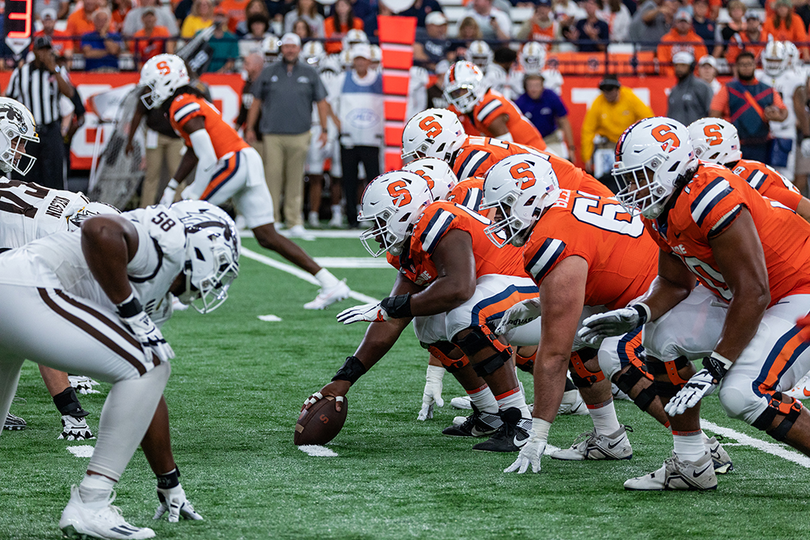 Jumbo set has beefed up Syracuse’s goal line play