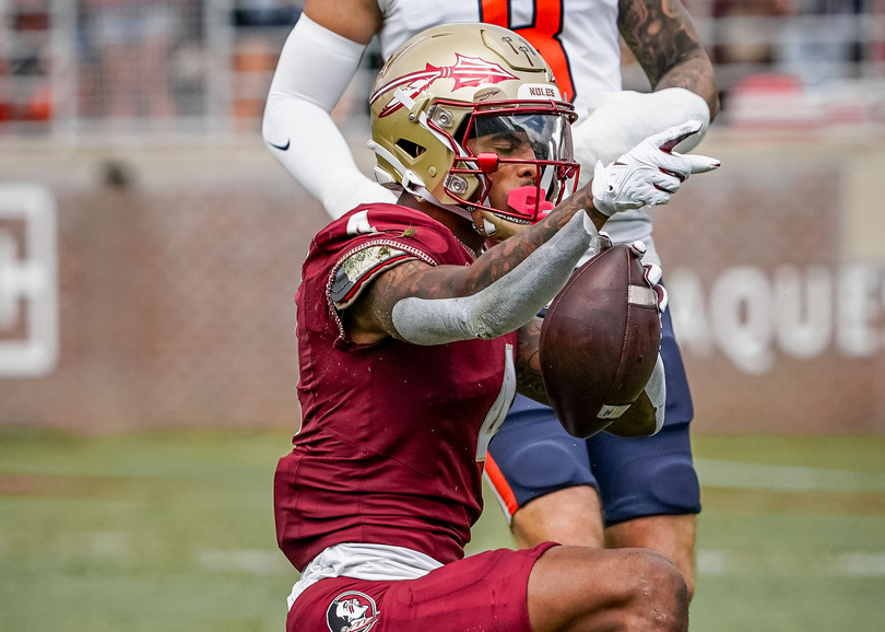 Florida State&#8217;s Keon Coleman torches Syracuse for 140 receiving yards, 107 return yards