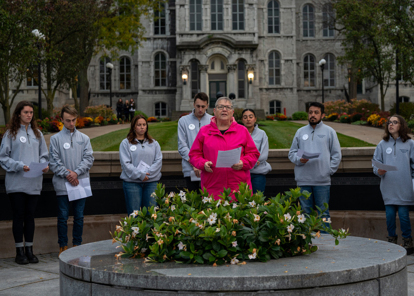 Annual candlelight vigil marks the start of Remembrance Week 2023