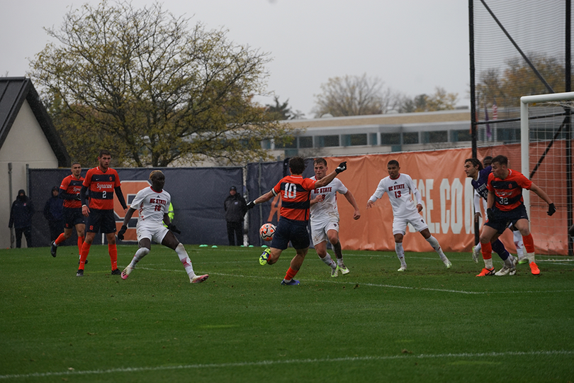 No. 22 SU&#8217;s late offensive push not enough in 1-1 draw to NC State