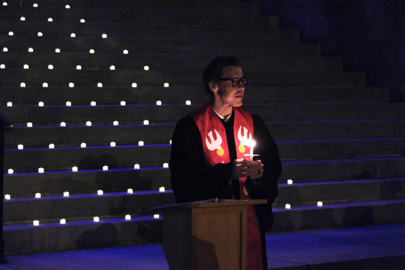 Hendricks Chapel hosts vigil to promote peace during Israel-Hamas war