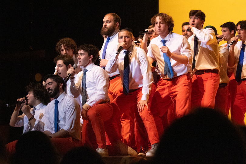 Otto Tunes shaves heads, pies faces for 11th annual ‘Cockappella’ concert