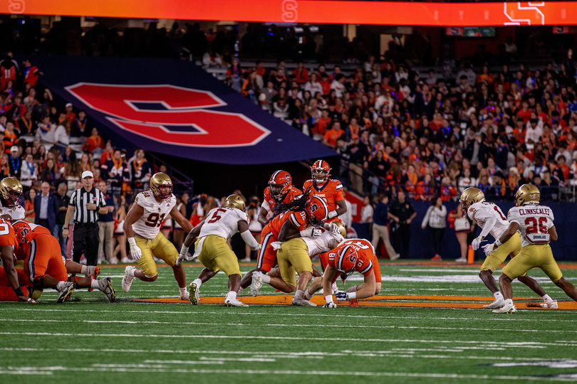 Penalties, injuries plague SU&#8217;s offensive line