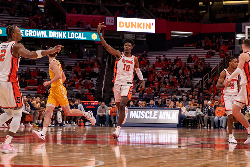 Naheem McLeod tallies 3 defensive rebounds, 5 blocks in an up-and-down performance against Canisius