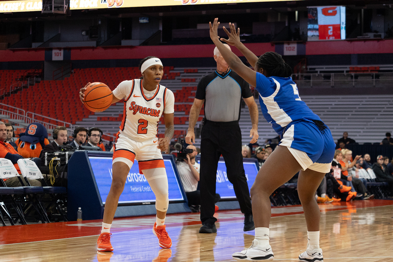 Dyaisha Fair’s 28 points lead Syracuse to 101-53 win over Central Connecticut State