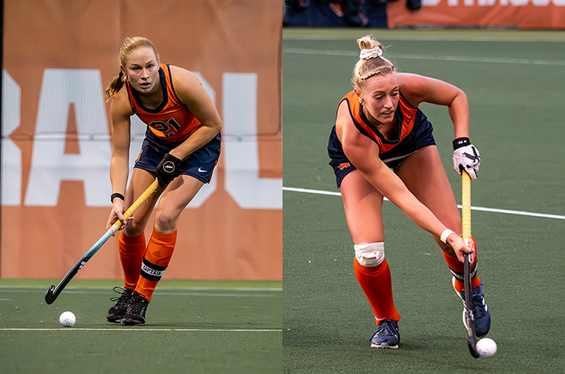 SU&#8217;s Charlotte de Vries, Eefke van den Nieuwenhof make NFHCA Senior Team