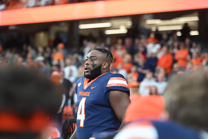 Syracuse defensive end Caleb Okechukwu declares for 2024 NFL draft