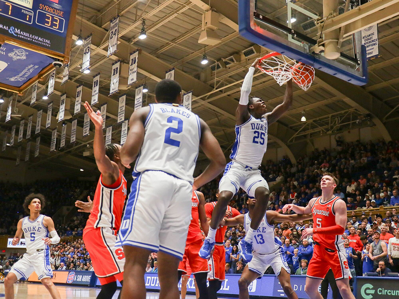 Syracuse collapses in 2nd half during 86-66 loss to No. 14 Duke