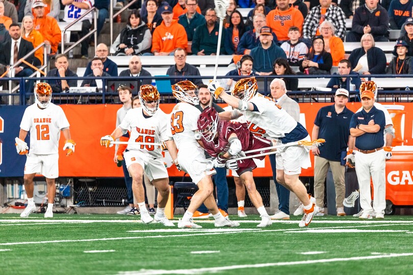 Man-down defense boosts No. 9 Syracuse to 8-goal win over Colgate