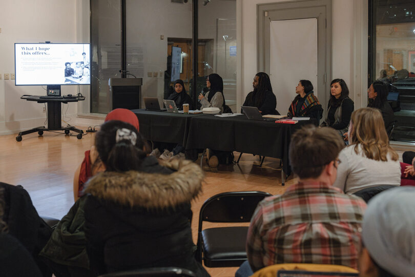 Panelists discuss the community effect of Black and Arab solidarities