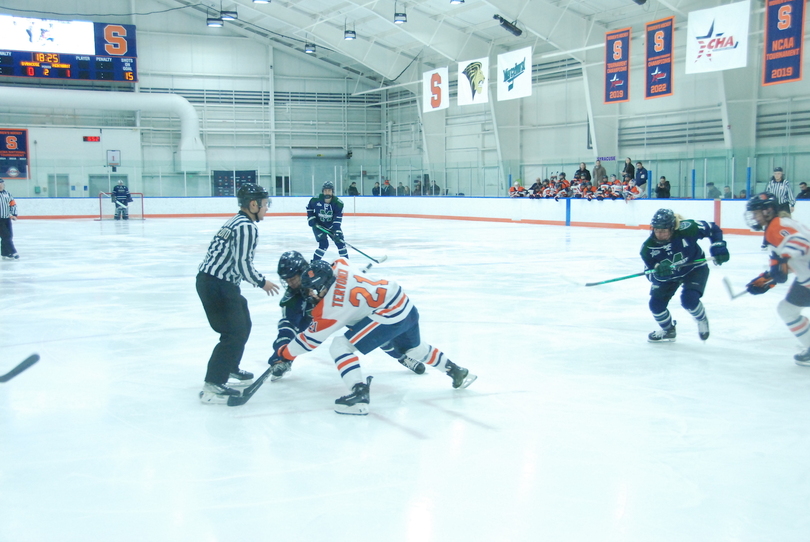 Syracuse defense holds Mercyhurst scoreless for 45 minutes in 3-2 loss