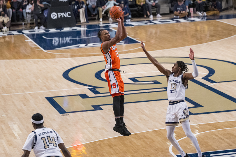 SU fails to back up strong defense in 65-60 loss to Georgia Tech