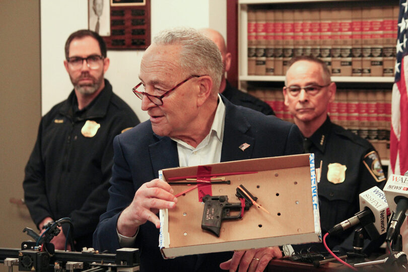 Sen. Schumer urges Congress to support renewal of ‘ghost gun’ law