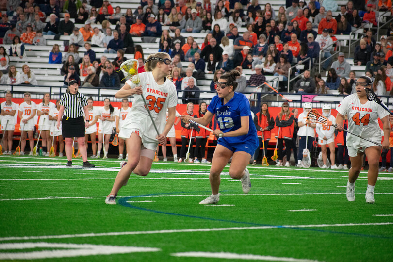 No. 4 Syracuse defeats Duke 15-8 behind 10-goal 1st half